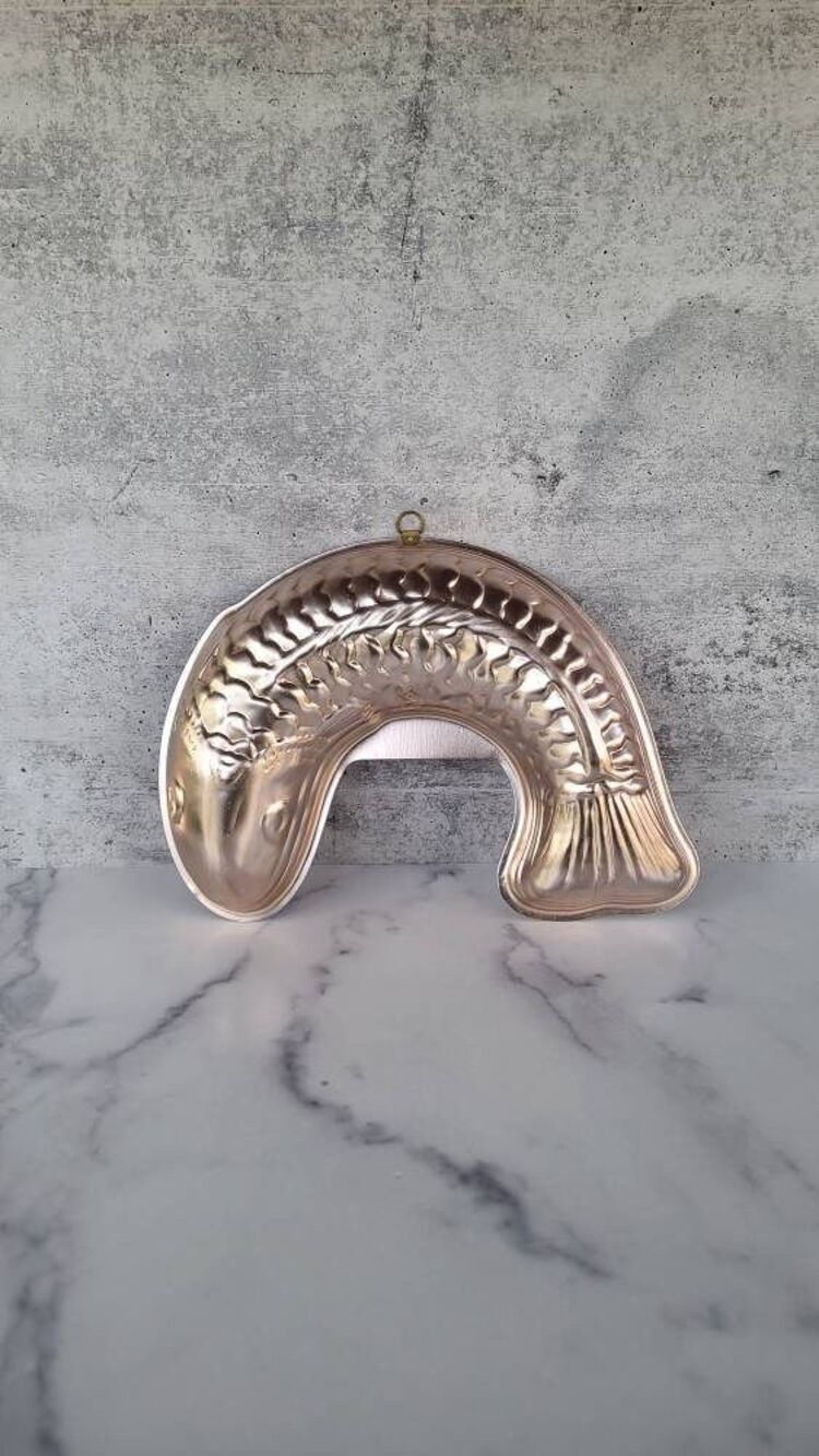 Copper Fish Mold
